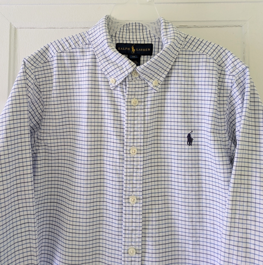 Ralph Lauren Boys' Plaid Button-Down Shirt
